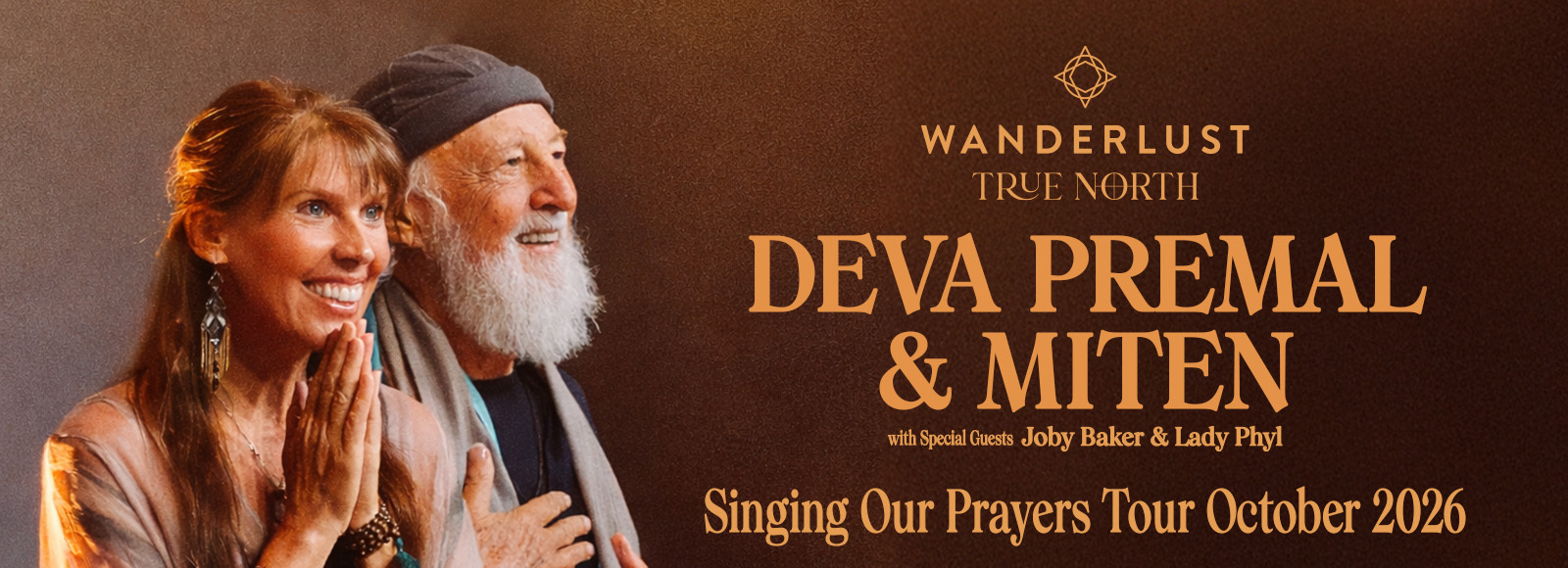 Deva Premal & Miten - Singing Our Prayers Tour 2026