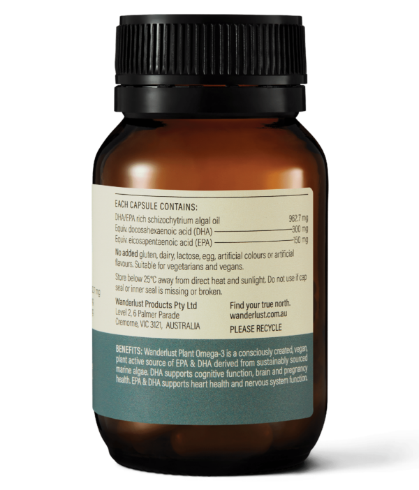 Wanderlust Plant Omega-3 | Wanderlust Australia