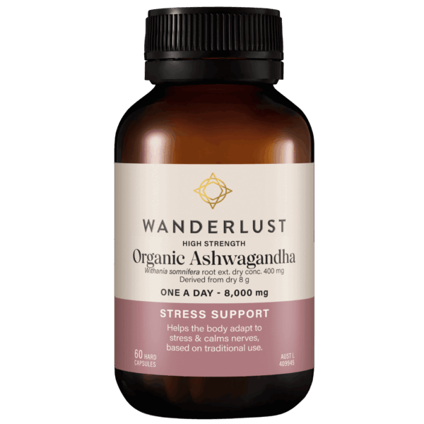 Wanderlust High Strength Organic Ashwagandha