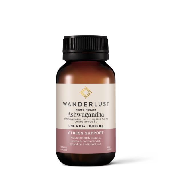 Wanderlust High Strength Organic Ashwagandha