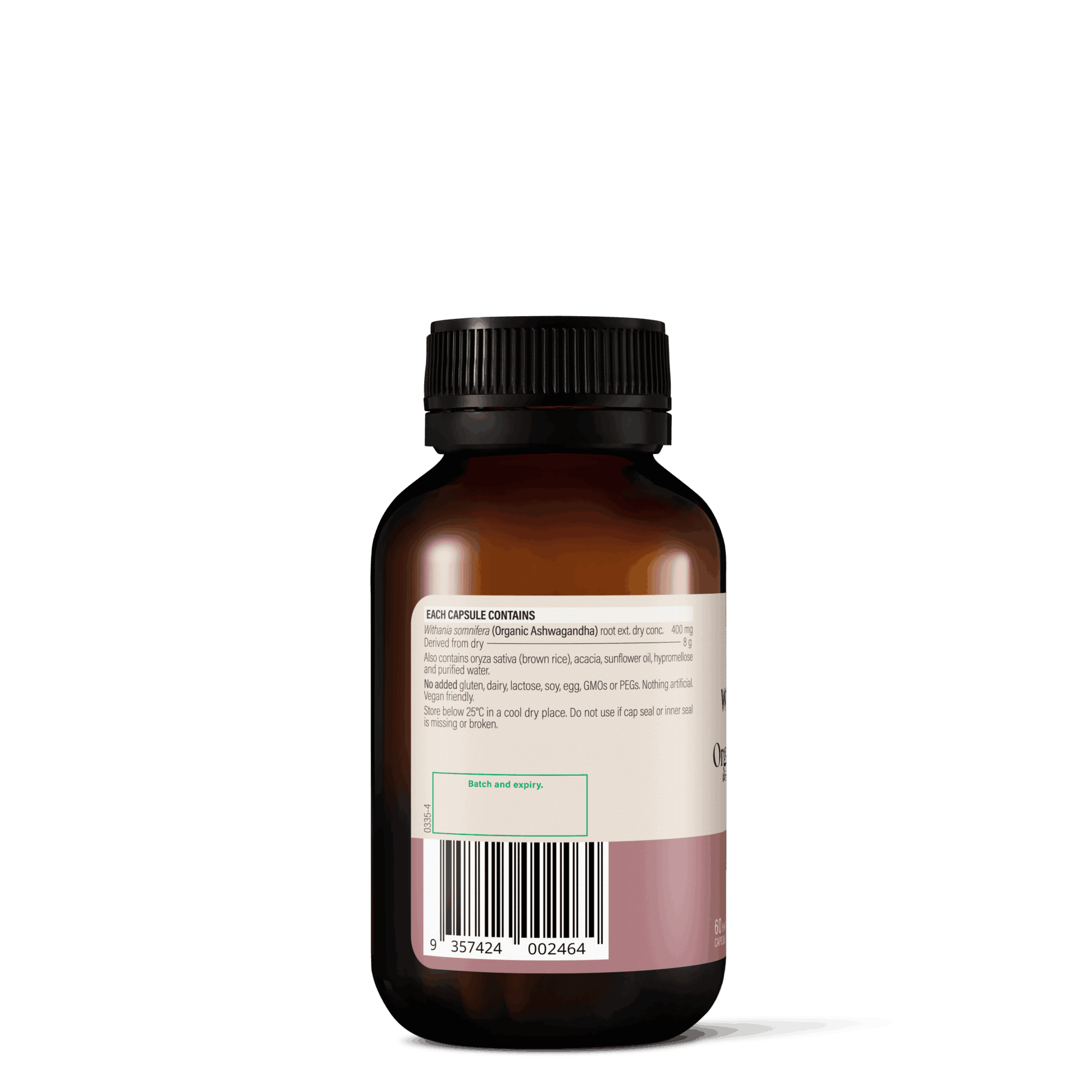 Wanderlust High Strength Organic Ashwagandha - Image 2