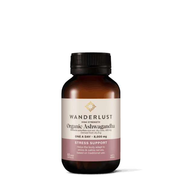 Wanderlust High Strength Organic Ashwagandha