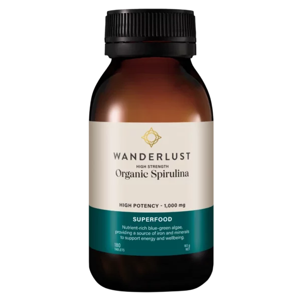 Wanderlust High Strength Organic Spirulina